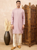 Lilac Kurta Pyjama Set